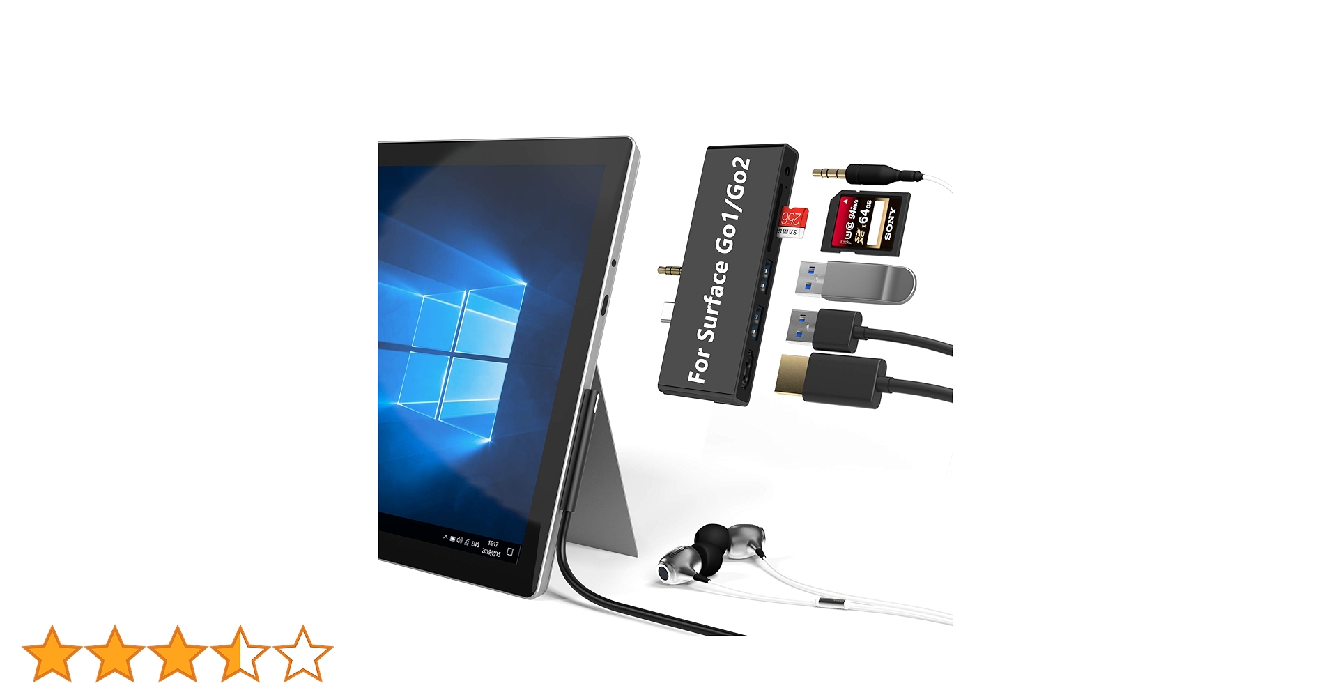 ヘッドホン Microsoft SURFACE GO Amazon | Microsoft Surface Go/Surface Go2/Surface Go3 専用